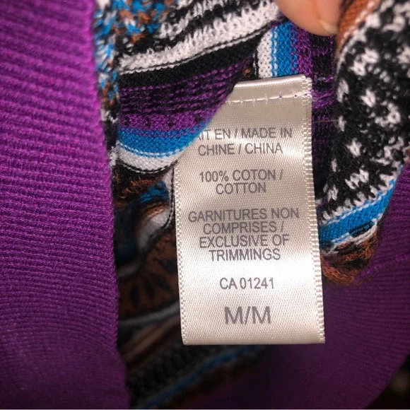 Simons | High Neck Zip Up Sweater | Multicolour - Picture 5 of 5